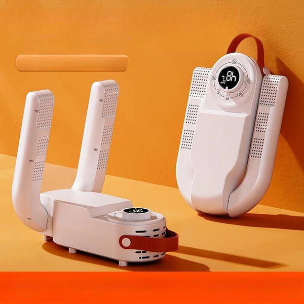 UV Shoe & Boot Dryer with Deep Sanitization, Deodorizer, and Foldable